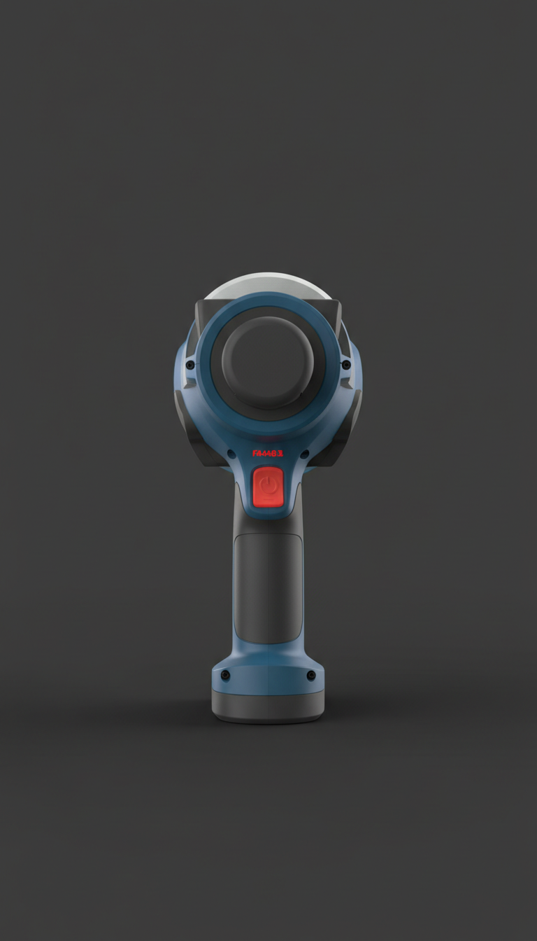 Body massager gun electric blue